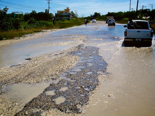 BZ Flooded Roads